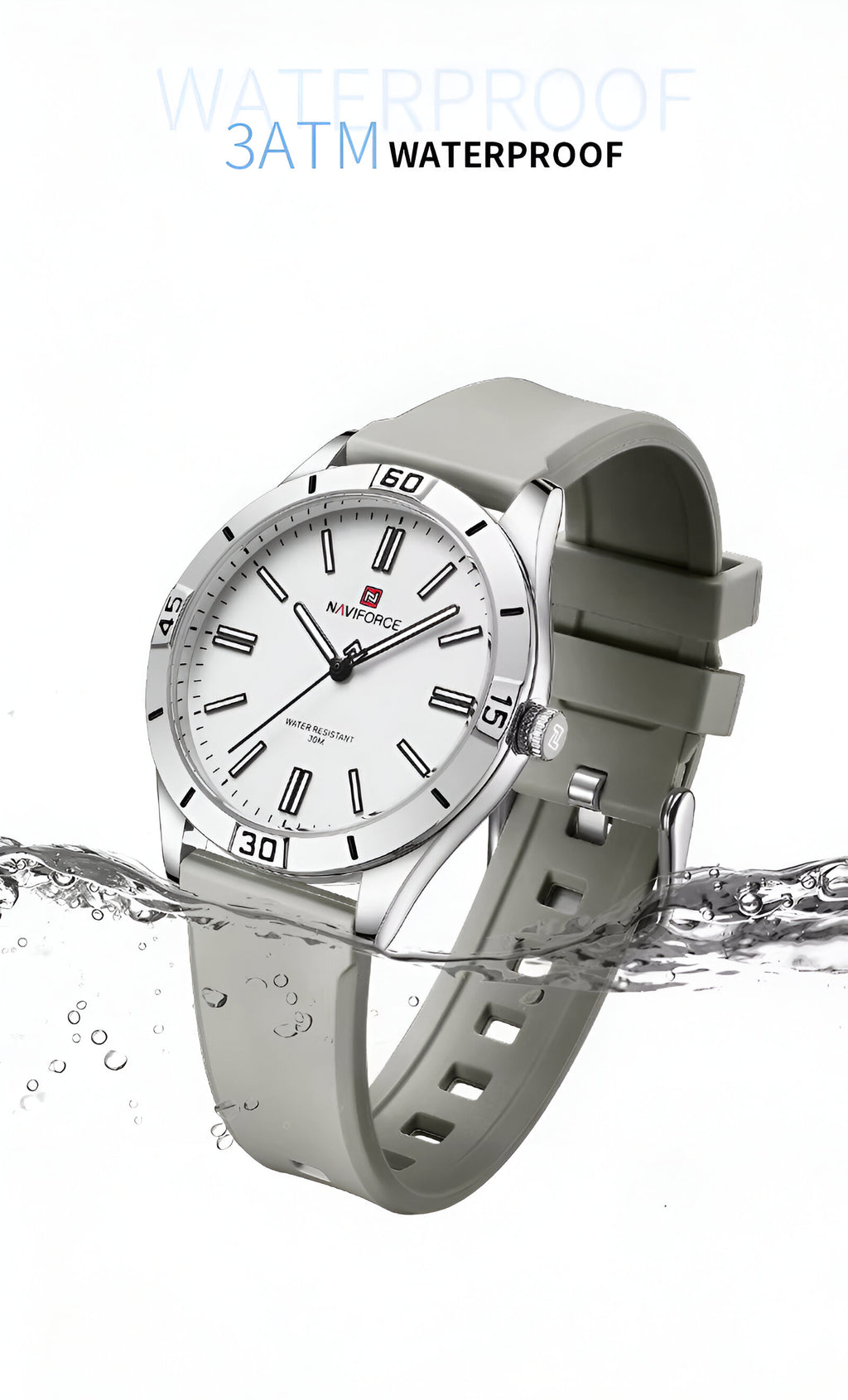 Reloj Naviforce Sport Nf5041 Mujer Goma