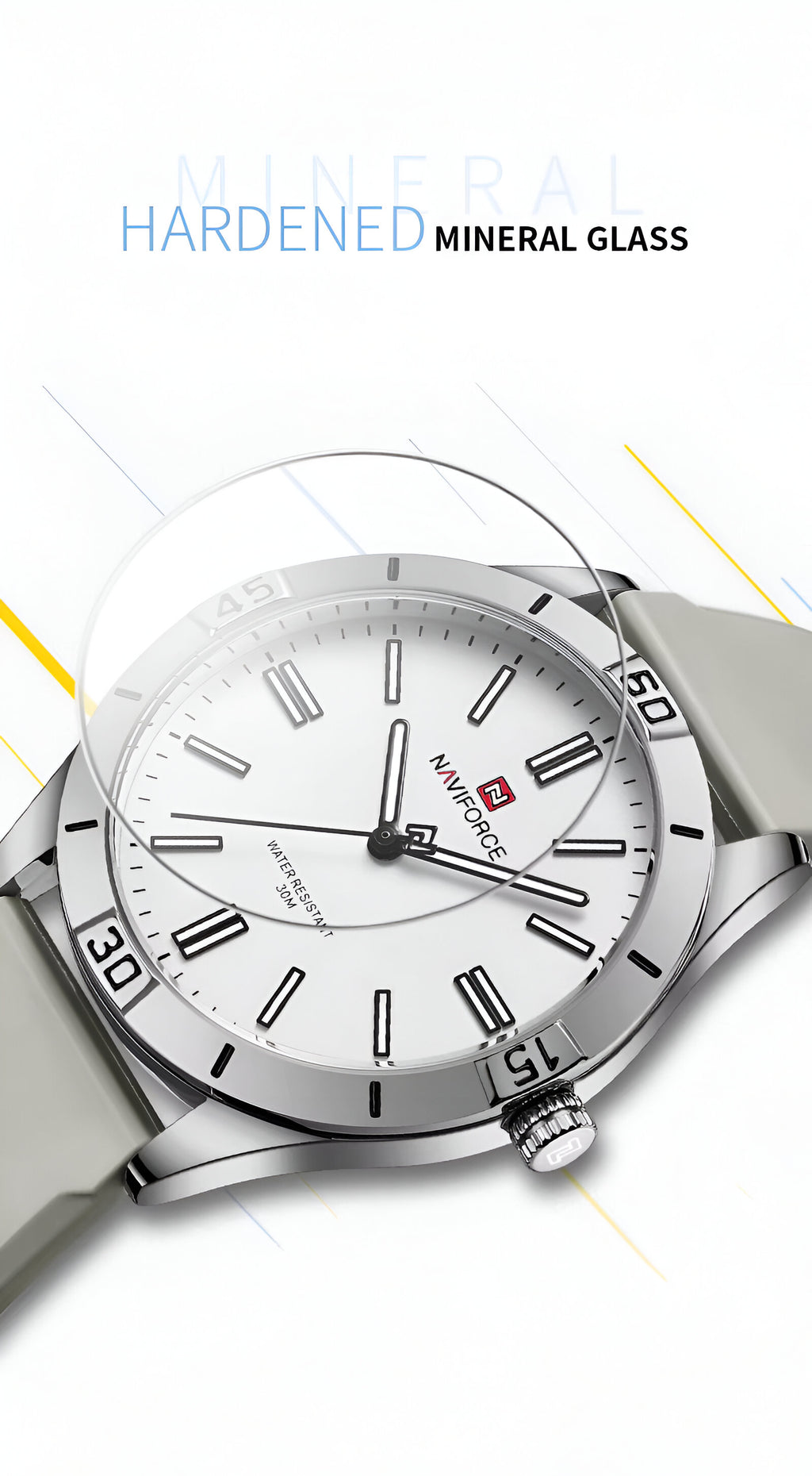 Reloj Naviforce Sport Nf5041 Mujer Goma