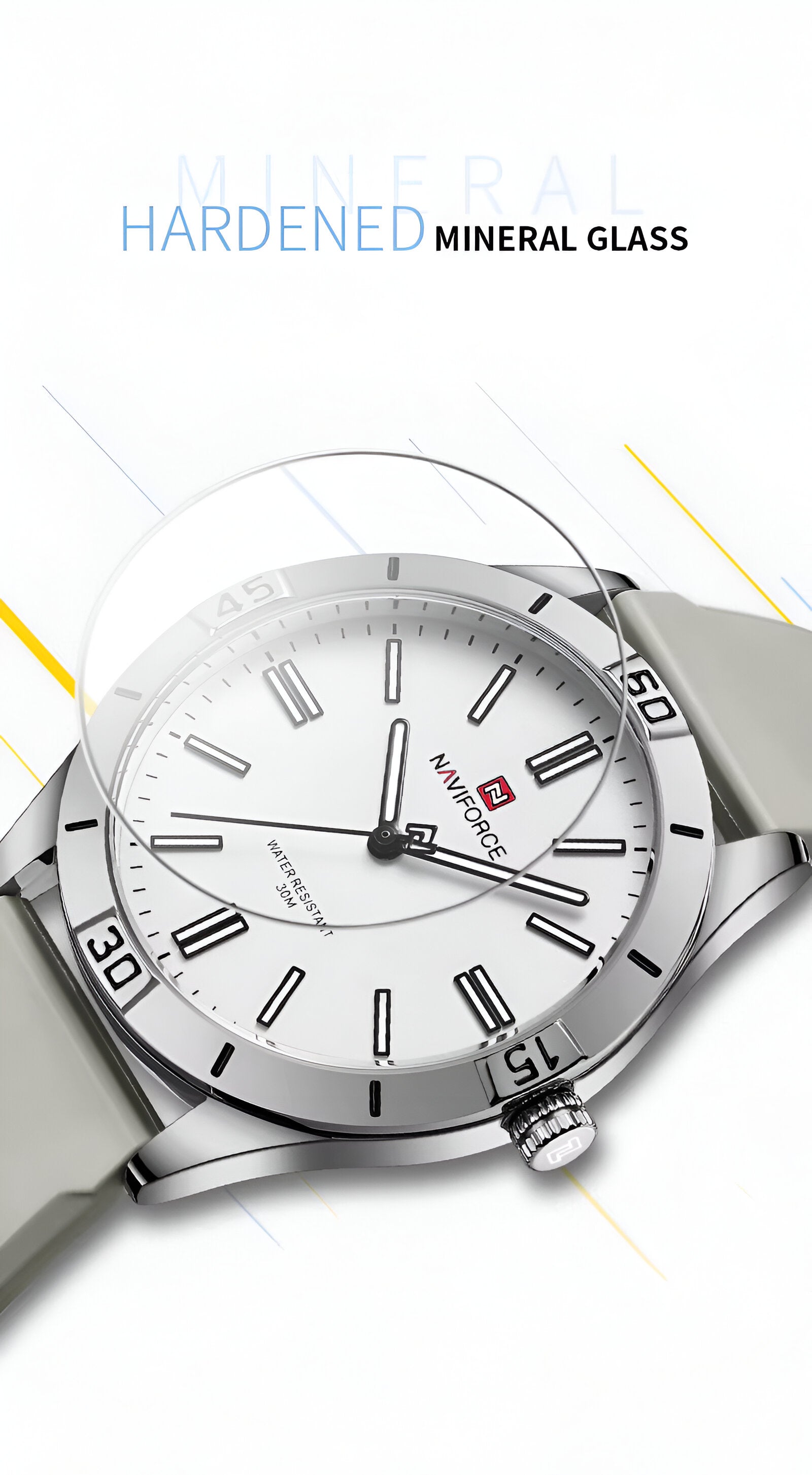 Reloj Naviforce Sport Nf5041 Mujer Goma