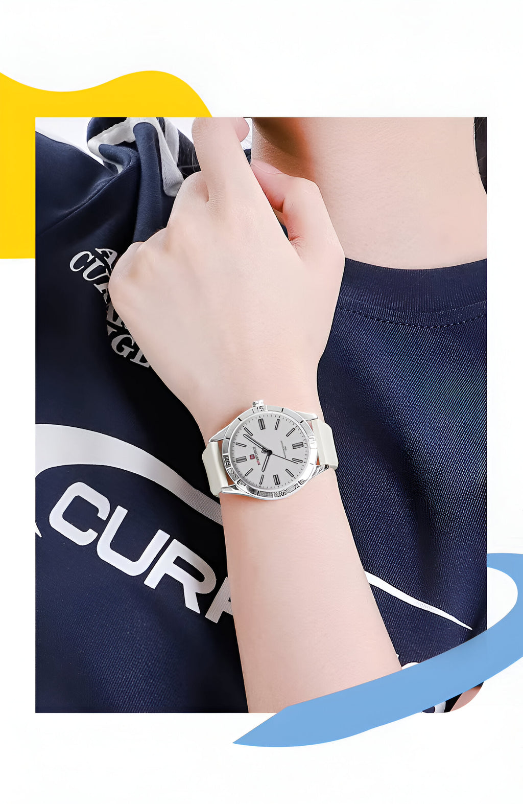 Reloj Naviforce Sport Nf5041 Mujer Goma