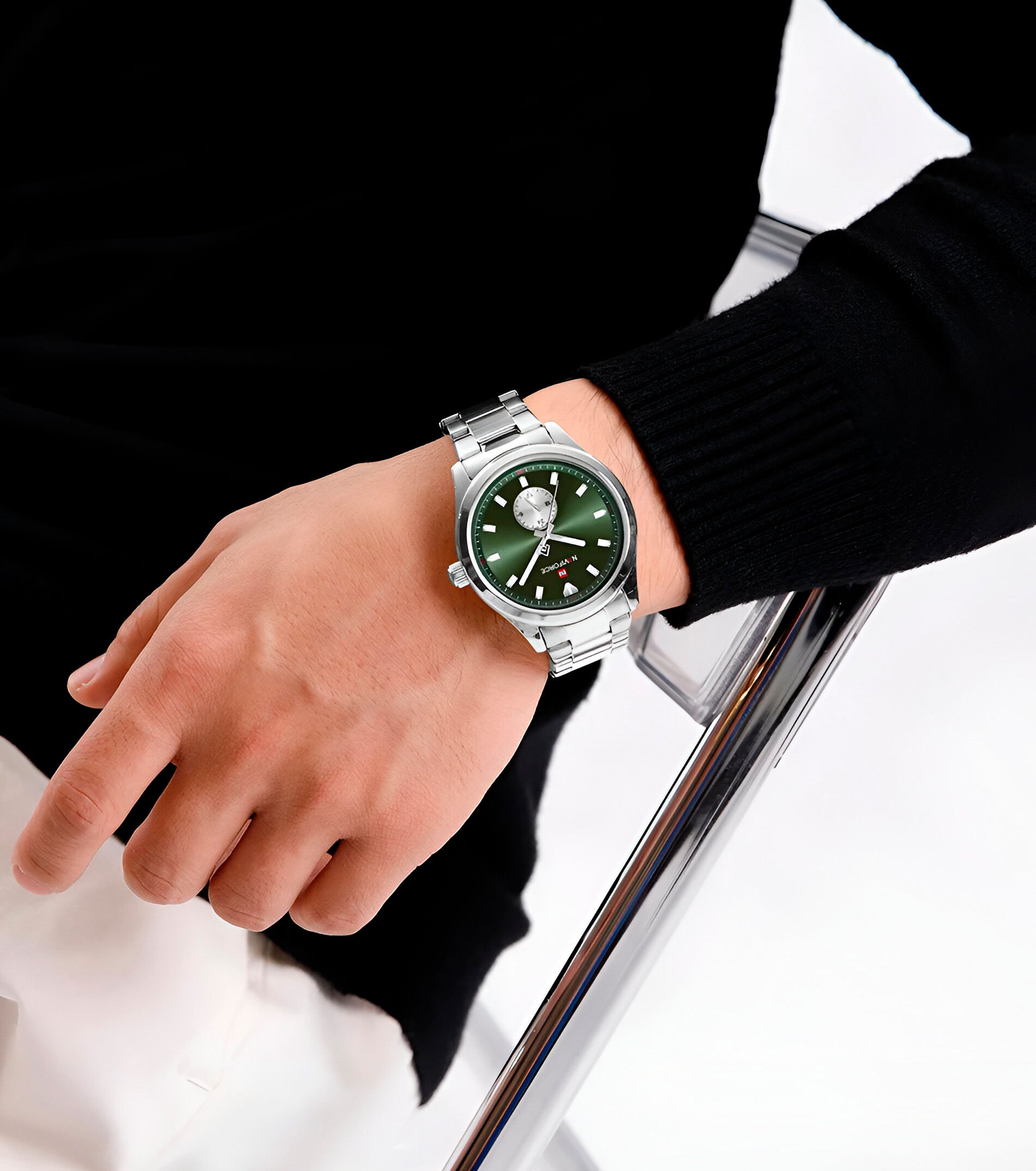 Reloj Naviforce Casual Nf9231 Crono para Hombre